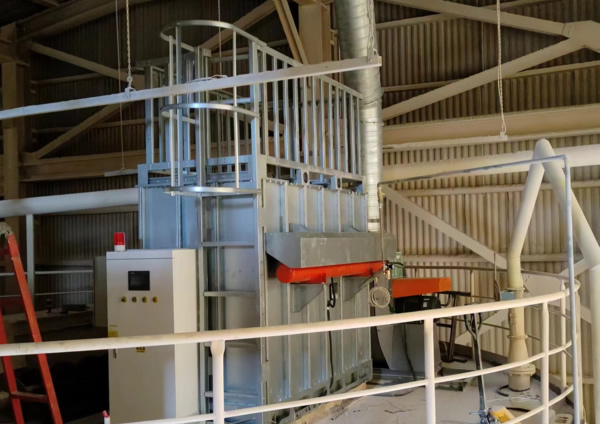 Warehouse top filter dust collector
